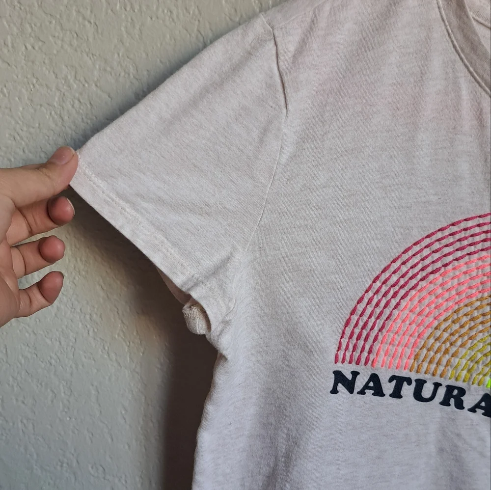 Gap Girls Embroidered Rainbow Tee Size XL